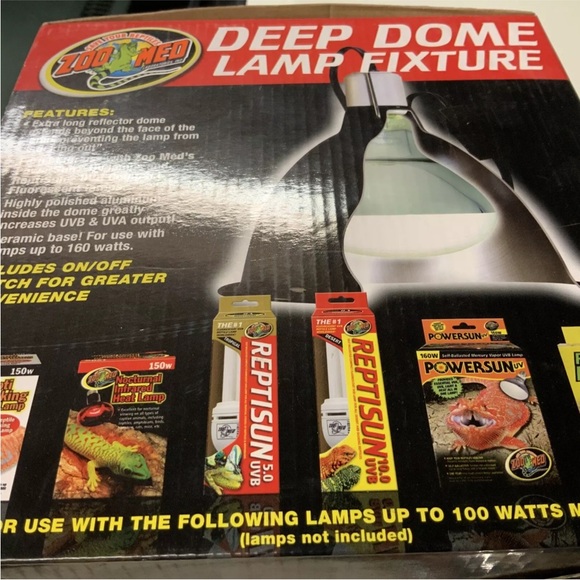 Zoo Med Deep Dome Lamp Fixture - Picture 3 of 5